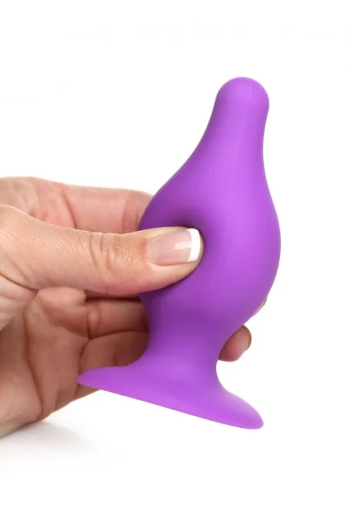 Squeeze-it Tapered Anal Plug