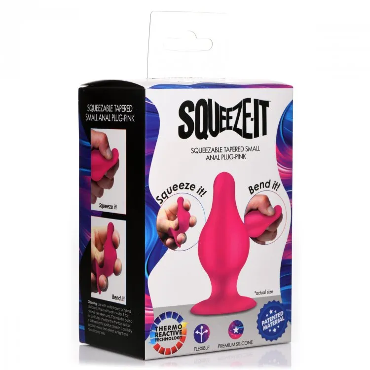 Squeeze-it Tapered Anal Plug