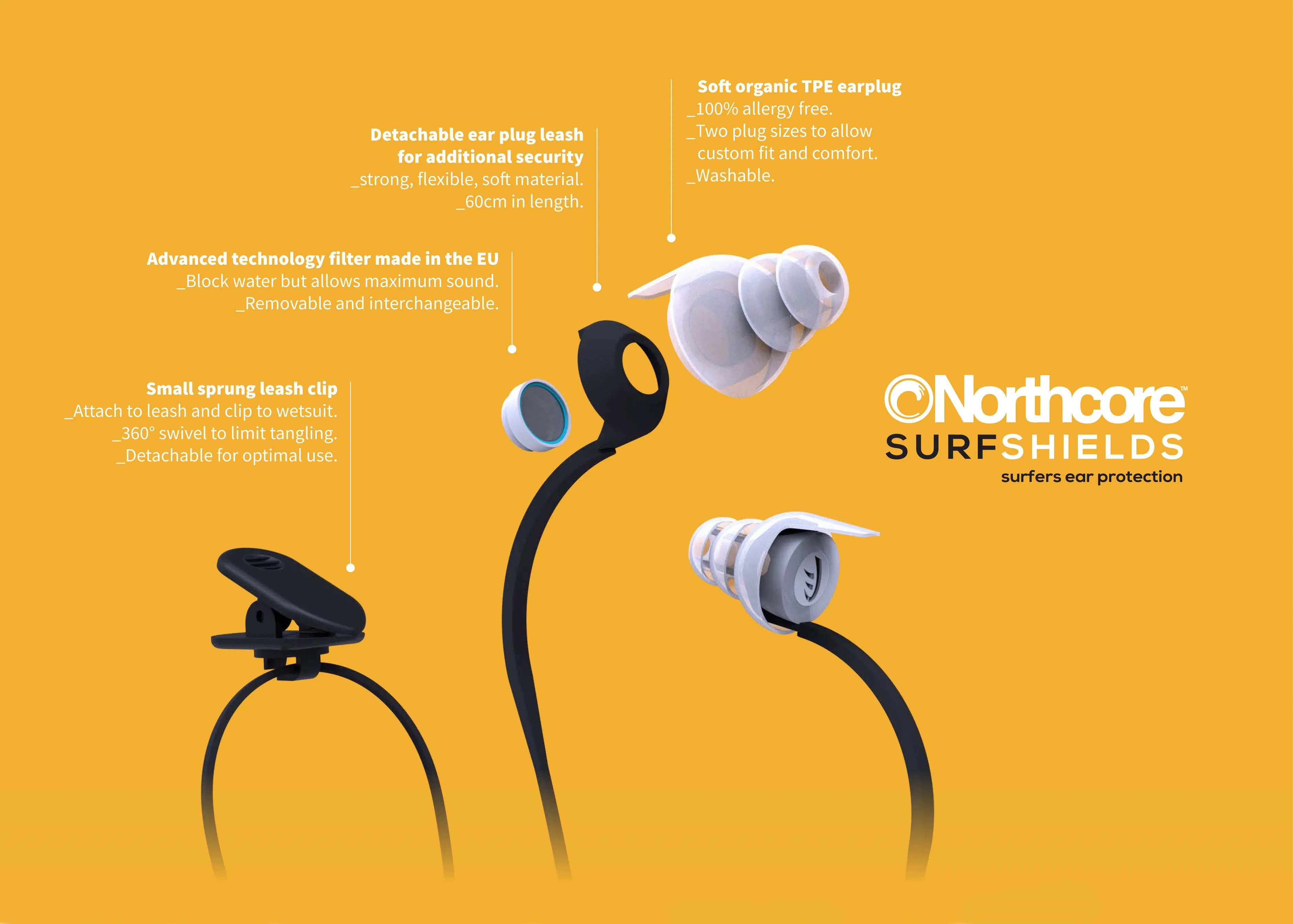 Surf Ear Plugs - Surfshields