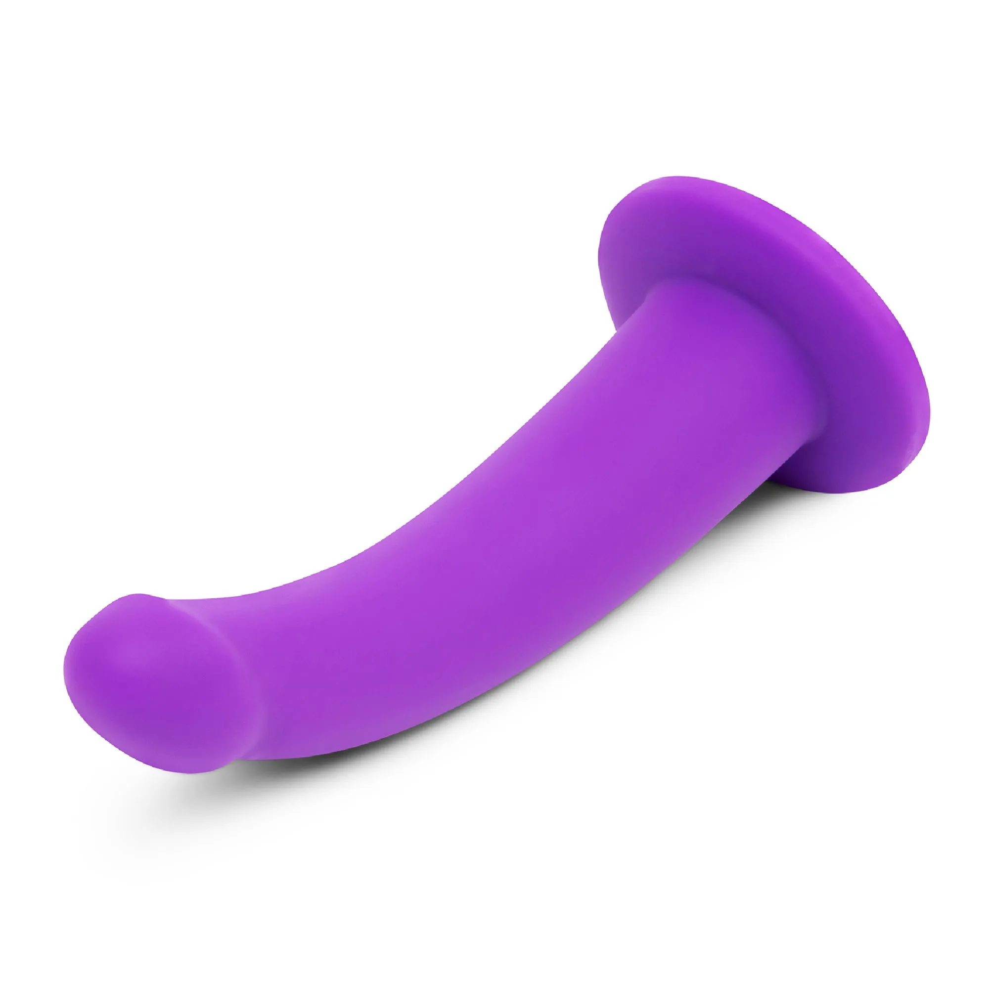 TILT 6.5" Vibrating Silicone Dildo & Harness Set