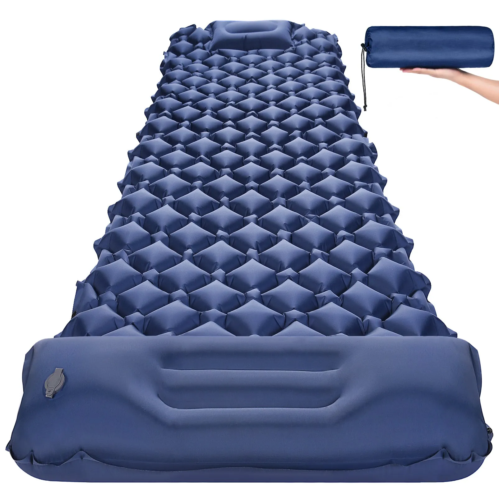 Ultra Self-Inflating Sleeping Pad with Pillow